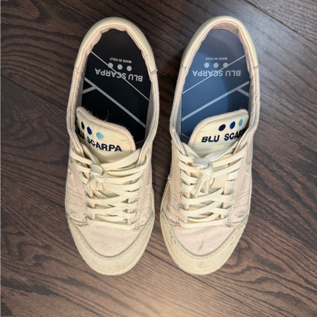 Scarpa Mens Beige Sneakers